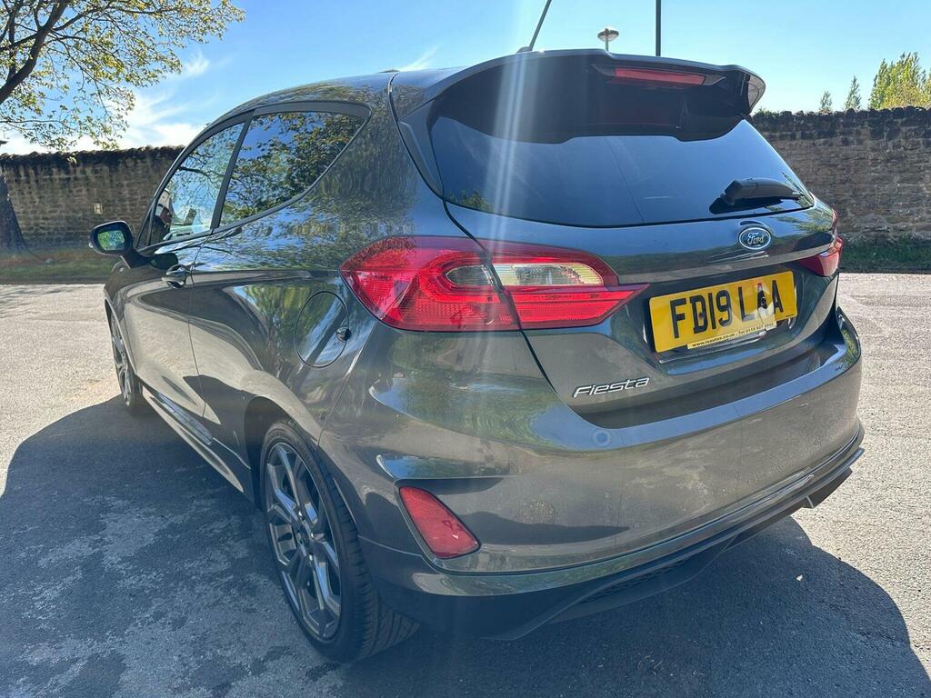 Ford Fiesta Hatchback 1.0T Ecoboost St-line Euro 6 Ss FD19LAA Grey #4