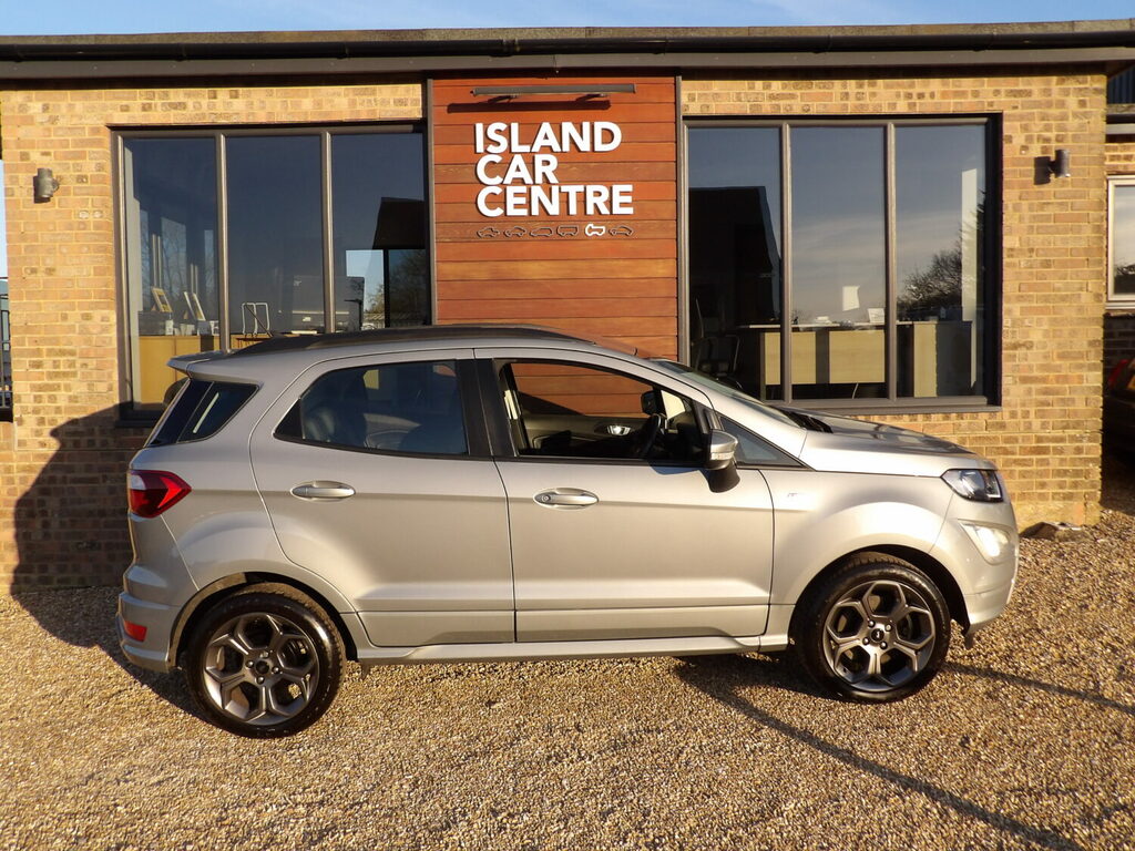 Ford Ecosport Hatchback 1.0 Ecoboost 125 St-line Low Mileage LM71BKV Silver #2