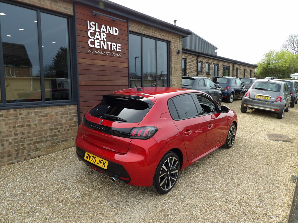 Peugeot 208 1.2 Puretech 100 Allure Premium Hatchback Lo RV70JFK Red #4
