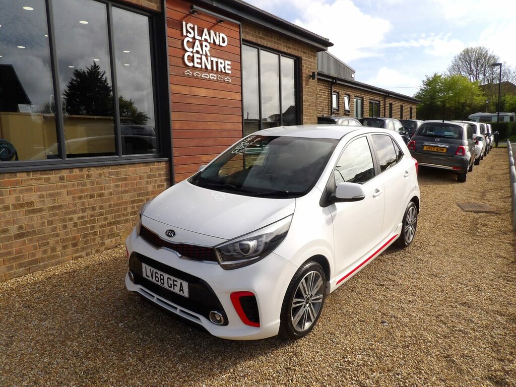 Kia Picanto 1.0T Gdi Gt-line Hatchback LV68GFA White #5