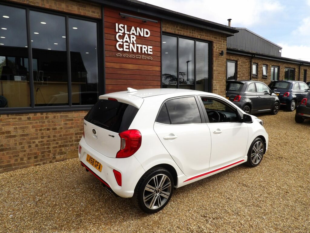 Kia Picanto 1.0T Gdi Gt-line Hatchback LV68GFA White #6