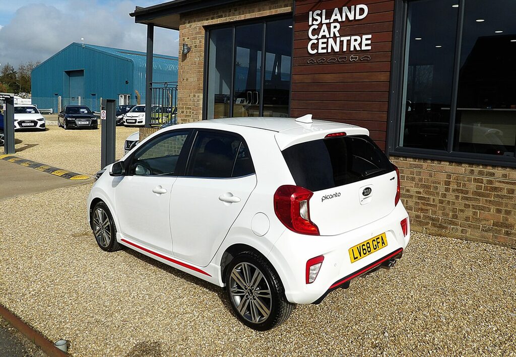 Kia Picanto 1.0T Gdi Gt-line Hatchback LV68GFA White #4