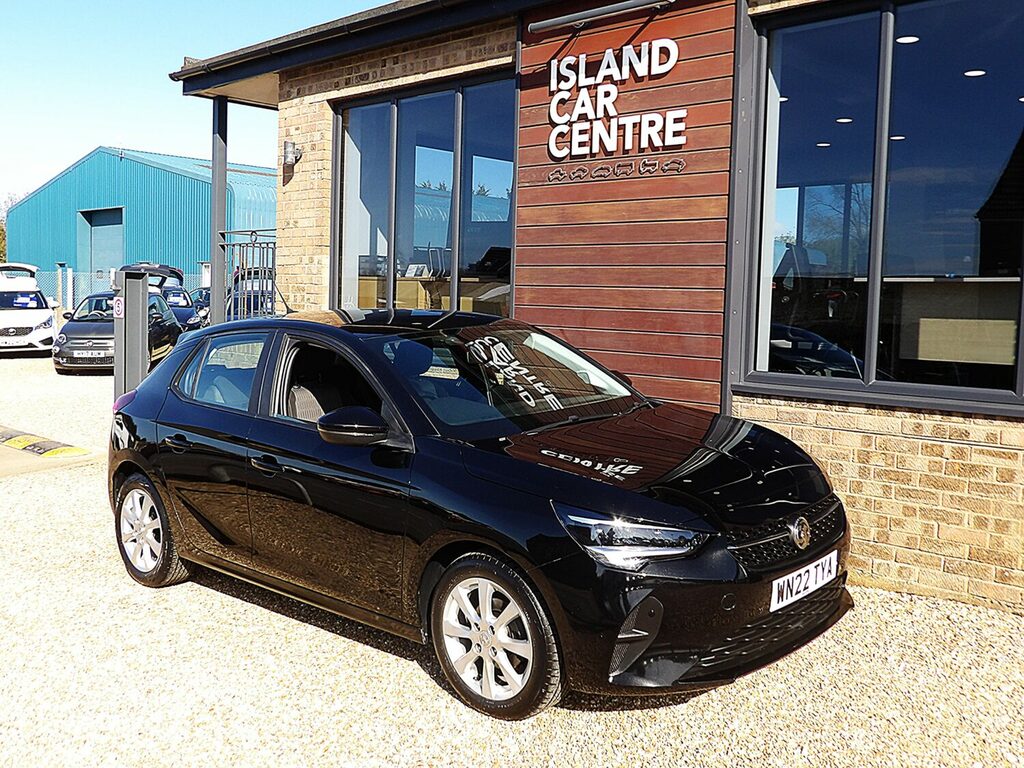Vauxhall Corsa 1.2 Se Edition 5Dr. WN22TYA Black #3