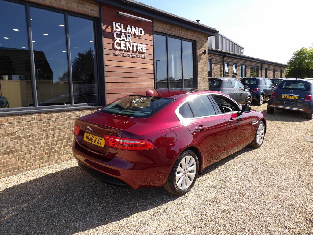 Jaguar XE 2.0D Prestige Saloon HD16KXT Red #3