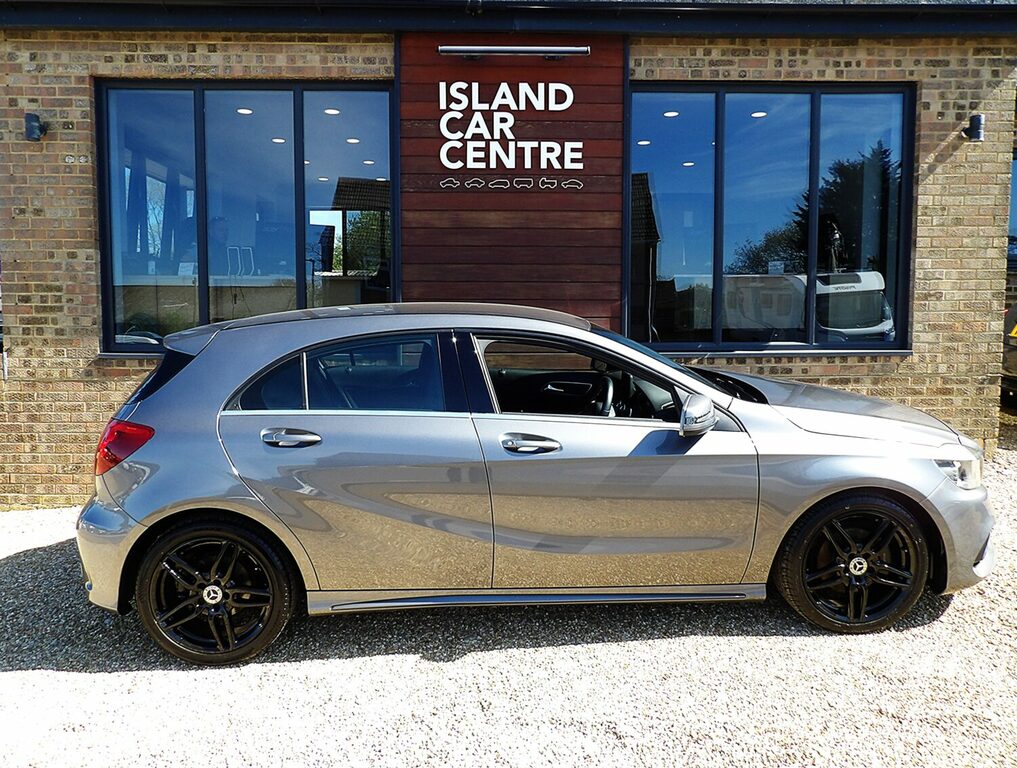 Mercedes-Benz A Class A160 Amg Line Hatchback Grey #2
