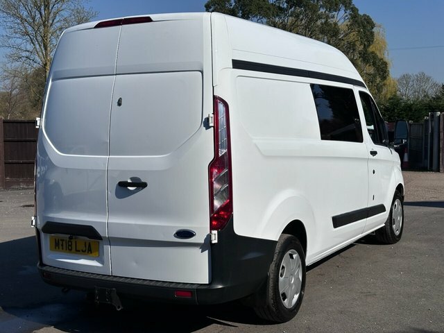 Ford Transit Custom 2.0 300 Ecoblue Panel Van L2 H2 MT18LJA White #6