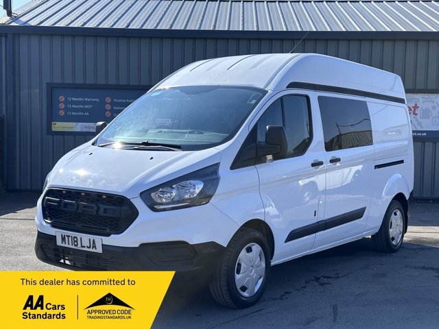 Ford Transit Custom 2.0 300 Ecoblue Panel Van L2 H2 White