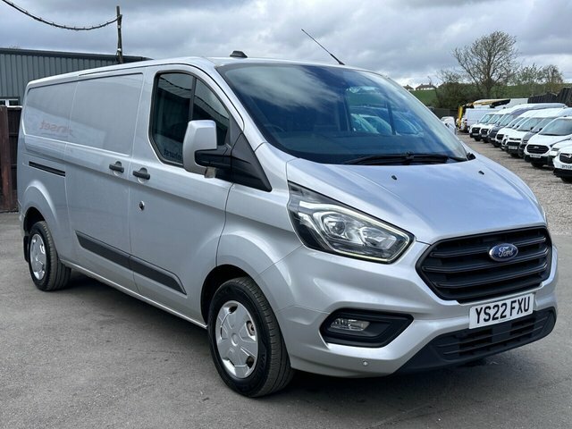 Ford Transit Custom 2.0 300 Ecoblue Trend Panel Van YS22FXU Silver #3