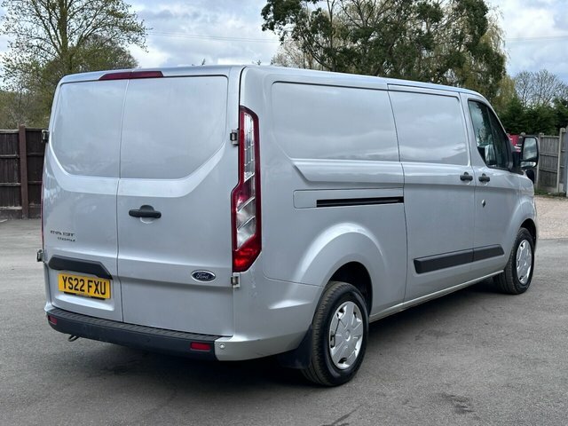 Ford Transit Custom 2.0 300 Ecoblue Trend Panel Van YS22FXU Silver #5