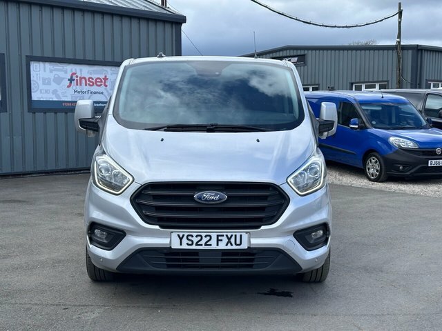 Ford Transit Custom 2.0 300 Ecoblue Trend Panel Van YS22FXU Silver #2