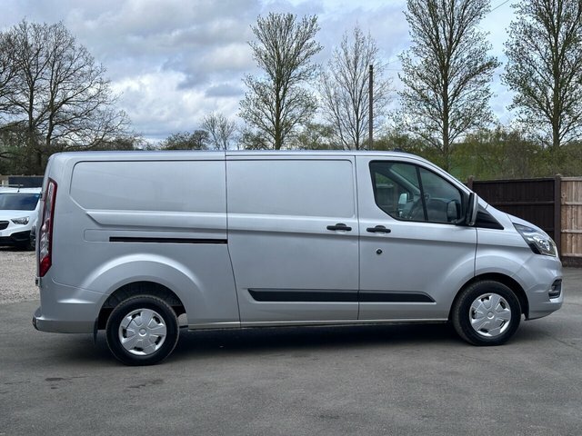 Ford Transit Custom 2.0 300 Ecoblue Trend Panel Van YS22FXU Silver #4
