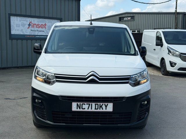 Citroen Berlingo 1.5 Bluehdi 1000Driver M Pro Panel Van NC71DKY White #3