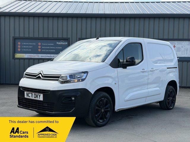 Citroen Berlingo 1.5 Bluehdi 1000Driver M Pro Panel Van White