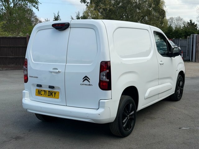 Citroen Berlingo 1.5 Bluehdi 1000Driver M Pro Panel Van NC71DKY White #6