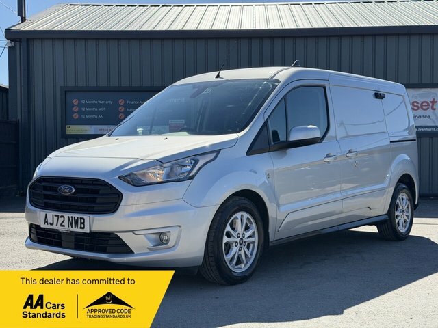 Ford Transit Connect 1.5 250 Ecoblue Limited Panel Van Silver