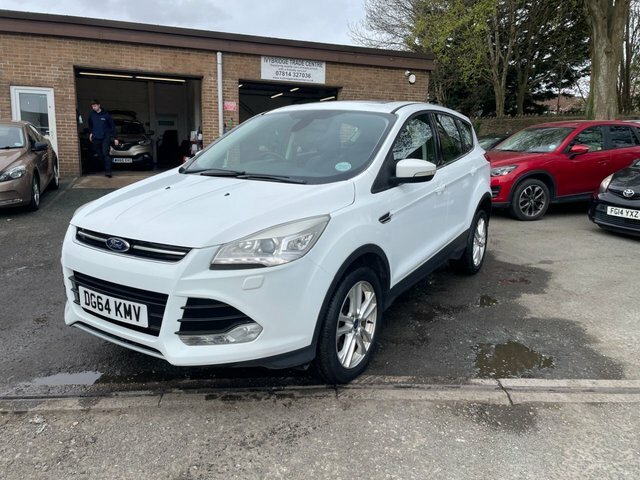 Ford Kuga 2.0 Tdci Titanium X Suv Awd Euro DG64KMV White #3