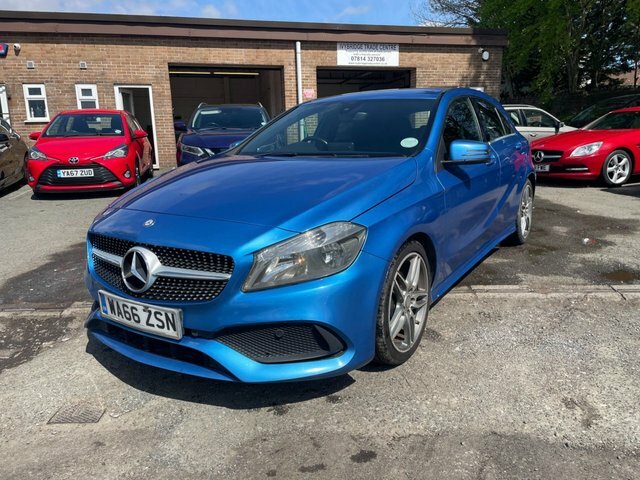 Mercedes-Benz A Class 2.1 A200d Amg Line Hatchback Eur WA66ZSN Blue #2