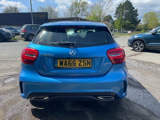 Mercedes-Benz A Class 2.1 A200d Amg Line Hatchback Eur WA66ZSN Blue #5