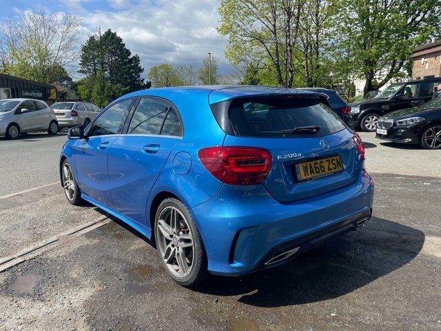 Mercedes-Benz A Class 2.1 A200d Amg Line Hatchback Eur WA66ZSN Blue #4