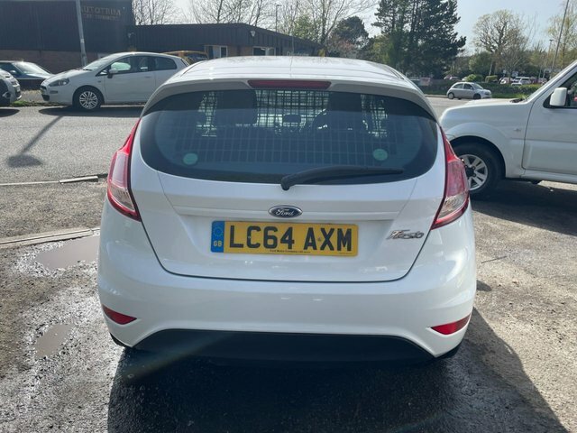 Ford Fiesta Van 1.6 Tdci Econetic II Panel Van Manu White #5