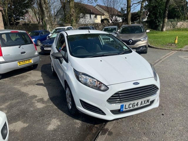 Ford Fiesta Van 1.6 Tdci Econetic II Panel Van Manu White #2