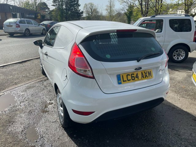 Ford Fiesta Van 1.6 Tdci Econetic II Panel Van Manu White #6