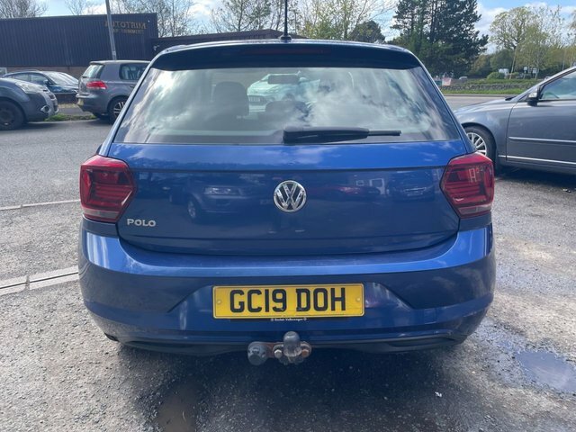 Volkswagen Polo 1.6 Tdi Se Hatchback Euro 6 S S GC19DOH Blue #6
