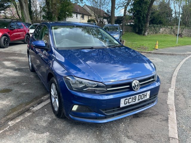 Volkswagen Polo 1.6 Tdi Se Hatchback Euro 6 S S GC19DOH Blue #3