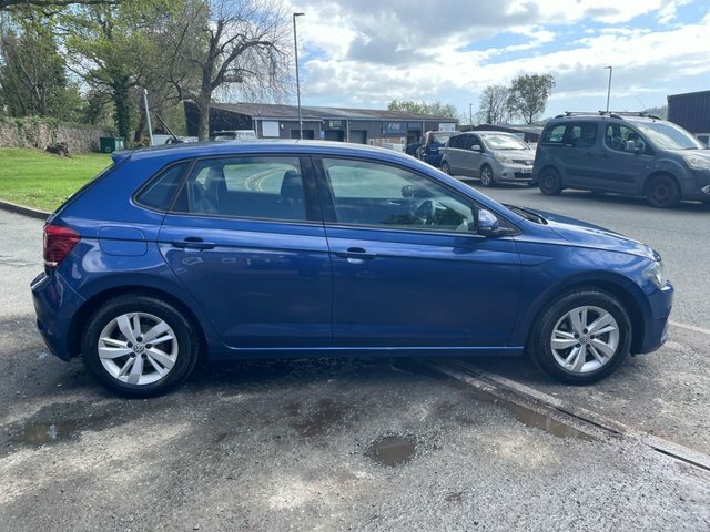 Volkswagen Polo 1.6 Tdi Se Hatchback Euro 6 S S GC19DOH Blue #4