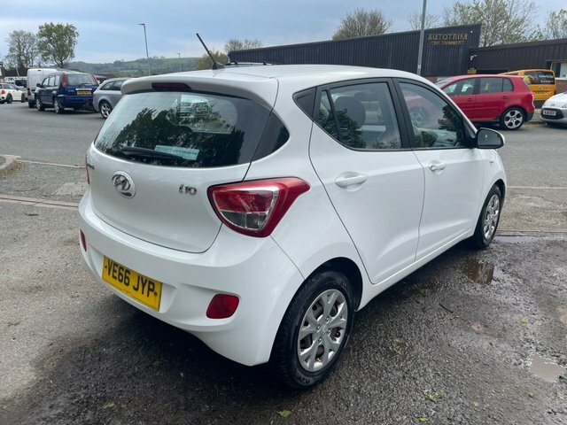 Hyundai I10 1.0 Se Hatchback Euro 5 66 Ps VE66JYP White #6