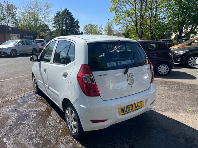 Hyundai I10 1.2 Classic Hatchback Euro 5 85 WU63XCT White #4
