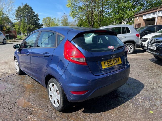 Ford Fiesta 1.25 Edge Hatchback 133 G Km 81 CE10OWY Blue #4