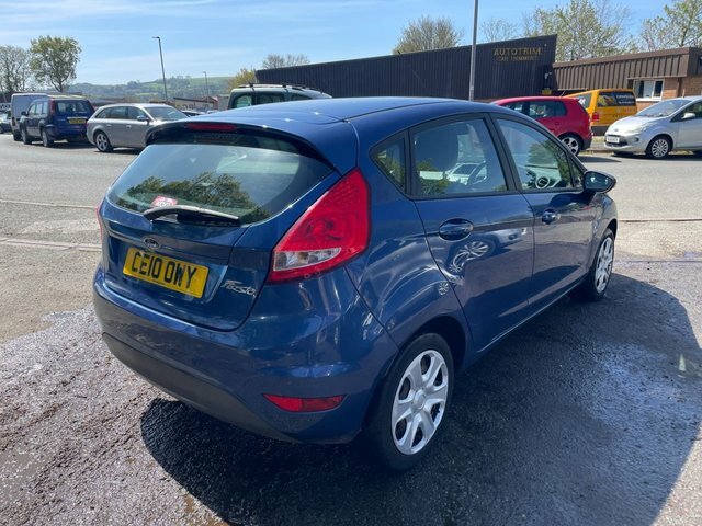 Ford Fiesta 1.25 Edge Hatchback 133 G Km 81 CE10OWY Blue #6