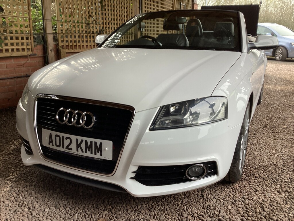 Audi A3 Cabriolet 1.8 Tfsi S Line White #6