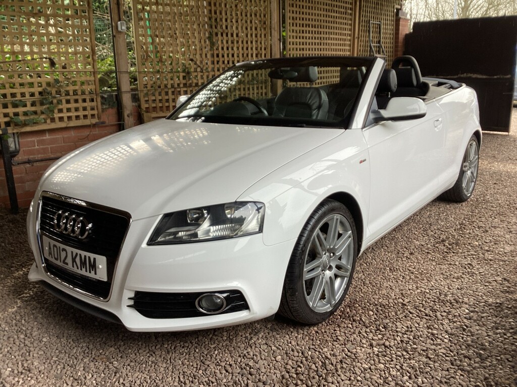 Audi A3 Cabriolet 1.8 Tfsi S Line White