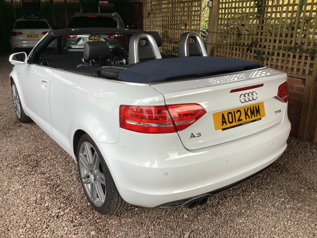 Audi A3 Cabriolet 1.8 Tfsi S Line White #5