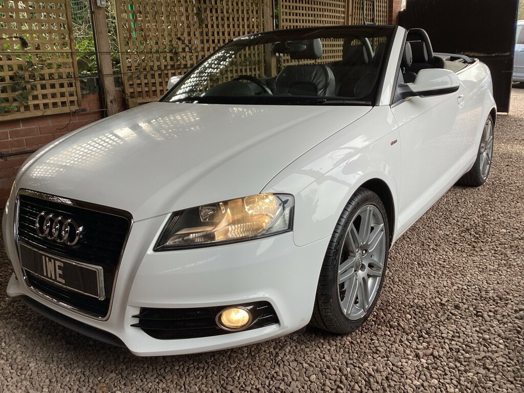 Audi A3 Cabriolet 1.8 Tfsi S Line White #2