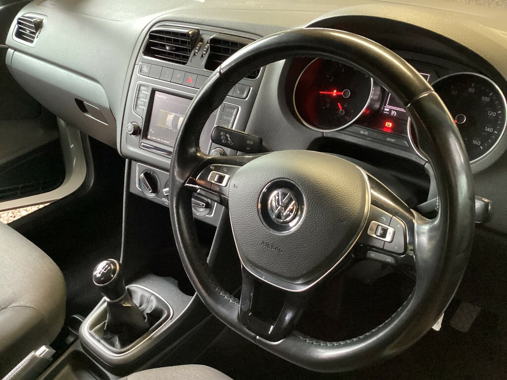 Volkswagen Polo 1.2 Tsi Bluemotion Tech Match VF16EOR White #5