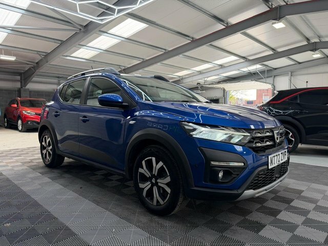 Dacia Sandero Stepway 2022 1.0 Tce Prestige Hatchback Bi Fuel MT72ZVP Blue #2