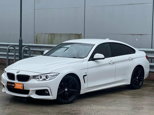 BMW 4 Series Gran Coupe 2015 2.0 418D M Sport Hatchback Eu White #3