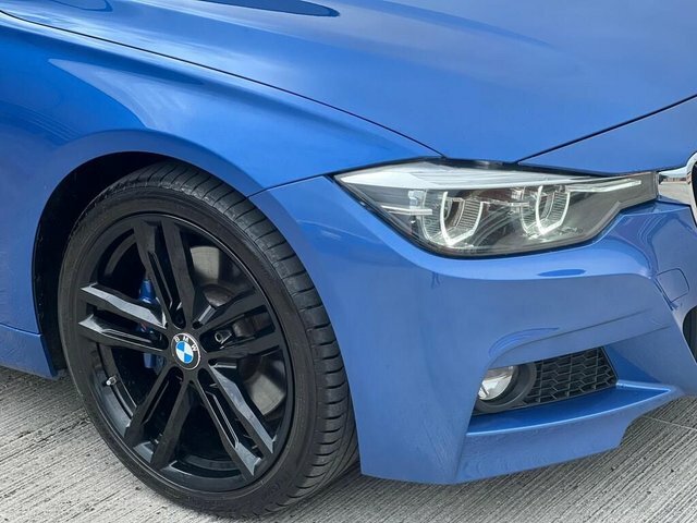 BMW 3 Series 2017 2.0 320D M Sport Shadow Edition Saloon Di YB67UBJ Blue #4