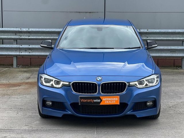 BMW 3 Series 2017 2.0 320D M Sport Shadow Edition Saloon Di YB67UBJ Blue #2