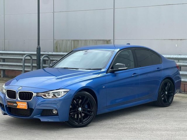 BMW 3 Series 2017 2.0 320D M Sport Shadow Edition Saloon Di YB67UBJ Blue #3