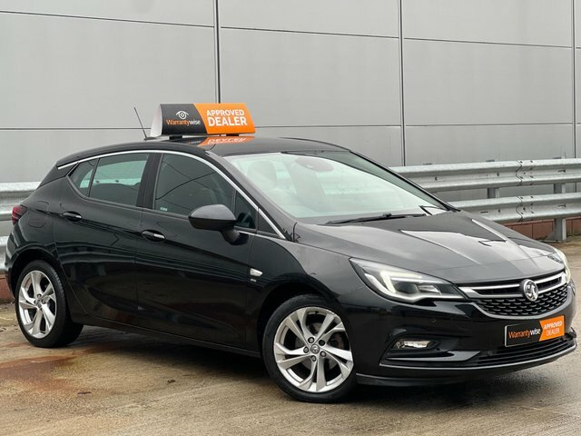 Vauxhall Astra 2017 1.4I Turbo Sri Euro 6 Black