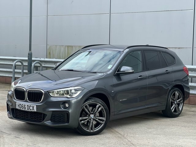 BMW X1 2016 2.0 20D M Sport Suv Xdrive Eu HD66DCX Grey #3