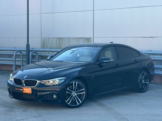 BMW 4 Series Gran Coupe 2019 2.0 420D M Sport Hatchback Eu YD69YKR Black #3