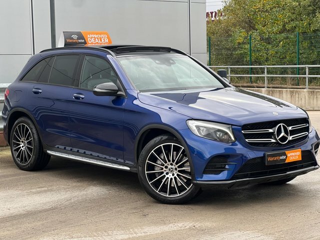 Mercedes-Benz GLC Class 2018 2.1 Glc250d Amg Line Premium Plus G-tronic Blue
