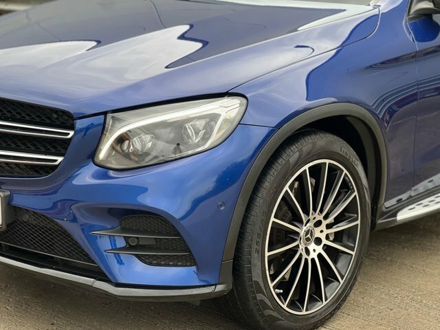 Mercedes-Benz GLC Class 2018 2.1 Glc250d Amg Line Premium Plus G-tronic AF18NMO Blue #4