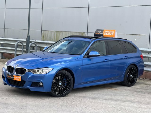 BMW 3 Series 2015 2.0 320D Blueperformance M Sport Touring LY15CHN Blue #4