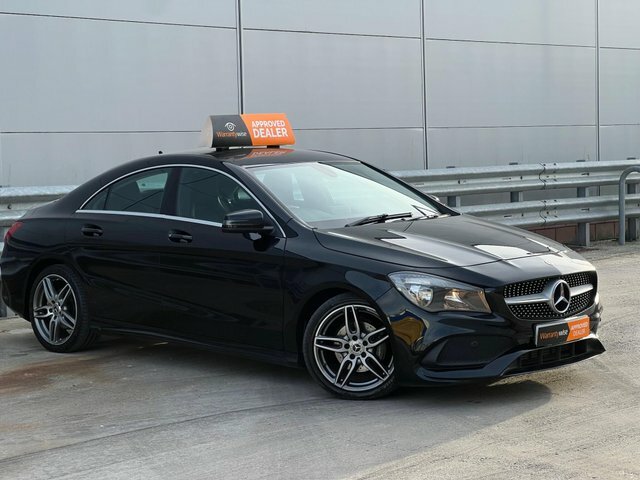 Mercedes-Benz CLA Class 2018 1.6 Cla180 Amg Line Edition Coupe Euro 6 Ss Black